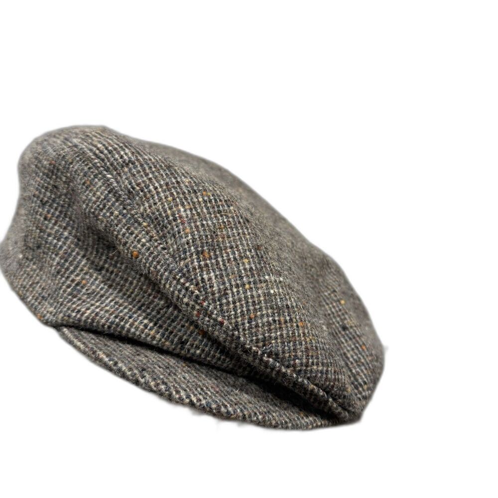 VTG Pendleton Flat Cap 70s Wool Tweed Classic Heritage Academic Newsboys Driving